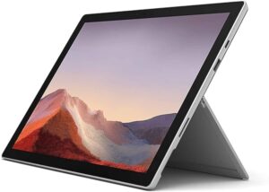 2021 Microsoft Surface Pro 7+ with Intel Core i5-1135G7 (12.3-inch, 8GB RAM, 256GB SSD) Platinum (Renewed)