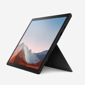 2021 Microsoft Surface Pro 7+ with Intel Core i7-1165G7 (12.3-inch, 16GB RAM, 512GB SSD) Black (Renewed)