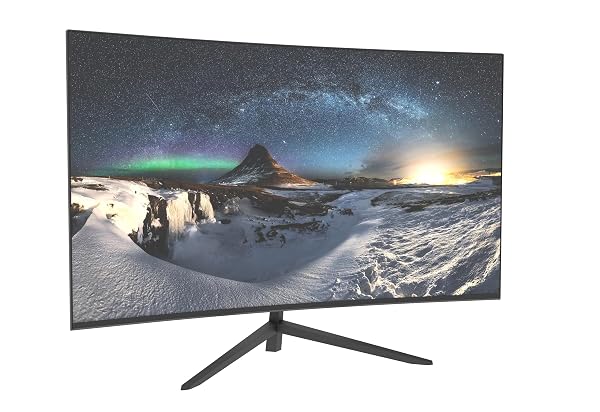 ASC 27" Curved Gaming Monitor - Full HD VA Panel, 165hz Refresh Rate, 2 x HDMI, 1 x Display Port, Low Blue Light Mode, Anti-glare, VESA Mountable, Black Slim Bezel, Built in speaker. 3 ASC 27" Curved Gaming Monitor - Full HD VA Panel, 165hz Refresh Rate, 2 x HDMI, 1 x Display Port, Low Blue Light Mode, Anti-glare, VESA Mountable, Black Slim Bezel, Built in speaker. - Image 3