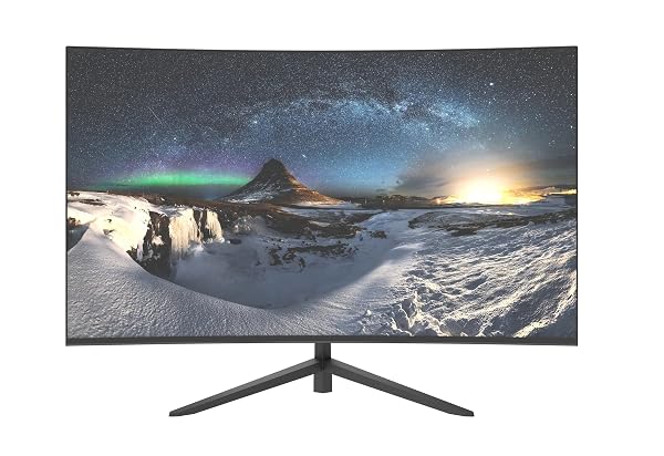 ASC 27" Curved Gaming Monitor - Full HD VA Panel, 165hz Refresh Rate, 2 x HDMI, 1 x Display Port, Low Blue Light Mode, Anti-glare, VESA Mountable, Black Slim Bezel, Built in speaker. 1 ASC 27" Curved Gaming Monitor - Full HD VA Panel, 165hz Refresh Rate, 2 x HDMI, 1 x Display Port, Low Blue Light Mode, Anti-glare, VESA Mountable, Black Slim Bezel, Built in speaker.