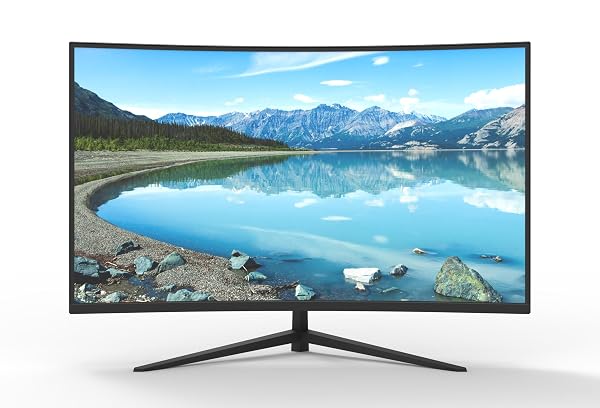 ASC 32" Curved FHD Ultra-Thin Bezel Gaming Monitor - Full HD VA, 165hz Refresh Rate (DP/HDMI), 1ms MPRT,2x HDMI, 1 x Display Port, Low Blue Light Mode, VESA Mountable, Built in Speakers. 1 ASC 32" Curved FHD Ultra-Thin Bezel Gaming Monitor - Full HD VA, 165hz Refresh Rate (DP/HDMI), 1ms MPRT,2x HDMI, 1 x Display Port, Low Blue Light Mode, VESA Mountable, Built in Speakers.