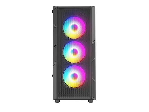 ASC Gaming PC Bundle: AMD Ryzen 5 5500, 16GB RAM, 1TB SSD NVME, GT730 4GB Graphics, Windows 11, 22" Monitor, Black RGB 6 Fan Mesh Gaming Case. 3 ASC Gaming PC Bundle: AMD Ryzen 5 5500, 16GB RAM, 1TB SSD NVME, GT730 4GB Graphics, Windows 11, 22" Monitor, Black RGB 6 Fan Mesh Gaming Case. - Image 3