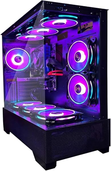 ASC Intel Core i7 Gaming Bundle • GT730 2GB Graphics Card • 16GB RAM • 256GB SSD+1TB HDD • 550W 80+ PSU • Black 9 Fan RGB Gaming Case • WIFI • Windows 11 • 22" Monitor Bundle 4 ASC Intel Core i7 Gaming Bundle • GT730 2GB Graphics Card • 16GB RAM • 256GB SSD+1TB HDD • 550W 80+ PSU • Black 9 Fan RGB Gaming Case • WIFI • Windows 11 • 22" Monitor Bundle - Image 4