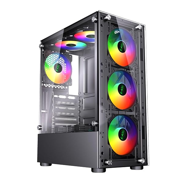 ASC Intel Core i7 Gaming Tower • GT1030 2GB Graphics Card • 8GB RAM • 128GB SSD+500GB HDD • 500W 80+ PSU • Black 6 Fan RGB Gaming Case • WIFI • Windows 11 1 ASC Intel Core i7 Gaming Tower • GT1030 2GB Graphics Card • 8GB RAM • 128GB SSD+500GB HDD • 500W 80+ PSU • Black 6 Fan RGB Gaming Case • WIFI • Windows 11
