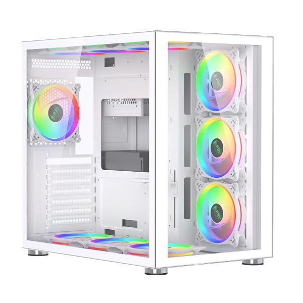 ASC Intel Core i7 Gaming Tower • GT730 2GB Graphics Card • 8GB RAM • 128GB SSD+500GB HDD • 500W 80+ PSU • White 6 Fan RGB Gaming Case • WIFI • Windows 11 6 ASC Intel Core i7 Gaming Tower • GT730 2GB Graphics Card • 8GB RAM • 128GB SSD+500GB HDD • 500W 80+ PSU • White 6 Fan RGB Gaming Case • WIFI • Windows 11 - Image 6