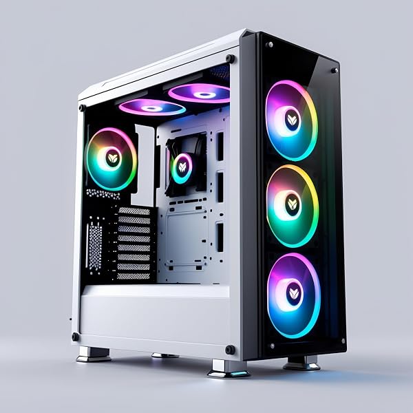 ASC Intel Core i7 Gaming Tower • GT730 2GB Graphics Card • 8GB RAM • 128GB SSD+500GB HDD • 500W 80+ PSU • White 6 Fan RGB Gaming Case • WIFI • Windows 11 1 ASC Intel Core i7 Gaming Tower • GT730 2GB Graphics Card • 8GB RAM • 128GB SSD+500GB HDD • 500W 80+ PSU • White 6 Fan RGB Gaming Case • WIFI • Windows 11