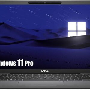 Dell Latitude 7320 Business Laptop, 13.3" FHD Notebook, Intel Core i5-1145G7, 16GB RAM, 512GB SSD, US QWERTY Keyboard, Windows 11 Pro (Renewed)