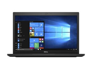 Dell Latitude 7490 Black Notebook 8Gb DDR 4, 256GB SSD, 35.6 cm (14") 1920 x 1080 pixels 1.70 GHz 8th gen Intel® Core i5 i5-8350U, Windows 11 Pro (Renewed)