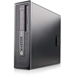 Windows 10 HP 800 G1 SFF Intel Core i5-4590 Desktop PC Computer - 32GB DDR3-1TB SSD - 600Mbps Wi-Fi (Renewed)