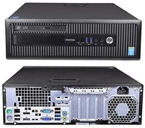 Windows 11 HP 600/800 G1 SFF Intel Core i5-4570 Desktop PC Computer - 16GB DDR3-512GB SSD - 300Mbps Wi-Fi (Renewed) (Renewed)